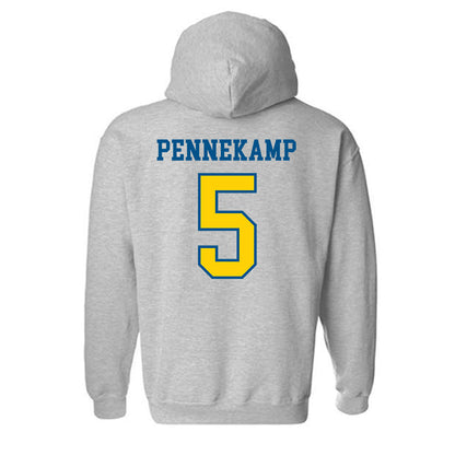 Delaware - NCAA Women's Lacrosse : Katie Pennekamp - Sports Shersey Hooded Sweatshirt-1