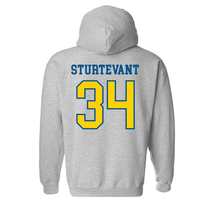 Delaware - NCAA Women's Lacrosse : Riley Sturtevant - Sports Shersey Hooded Sweatshirt-1