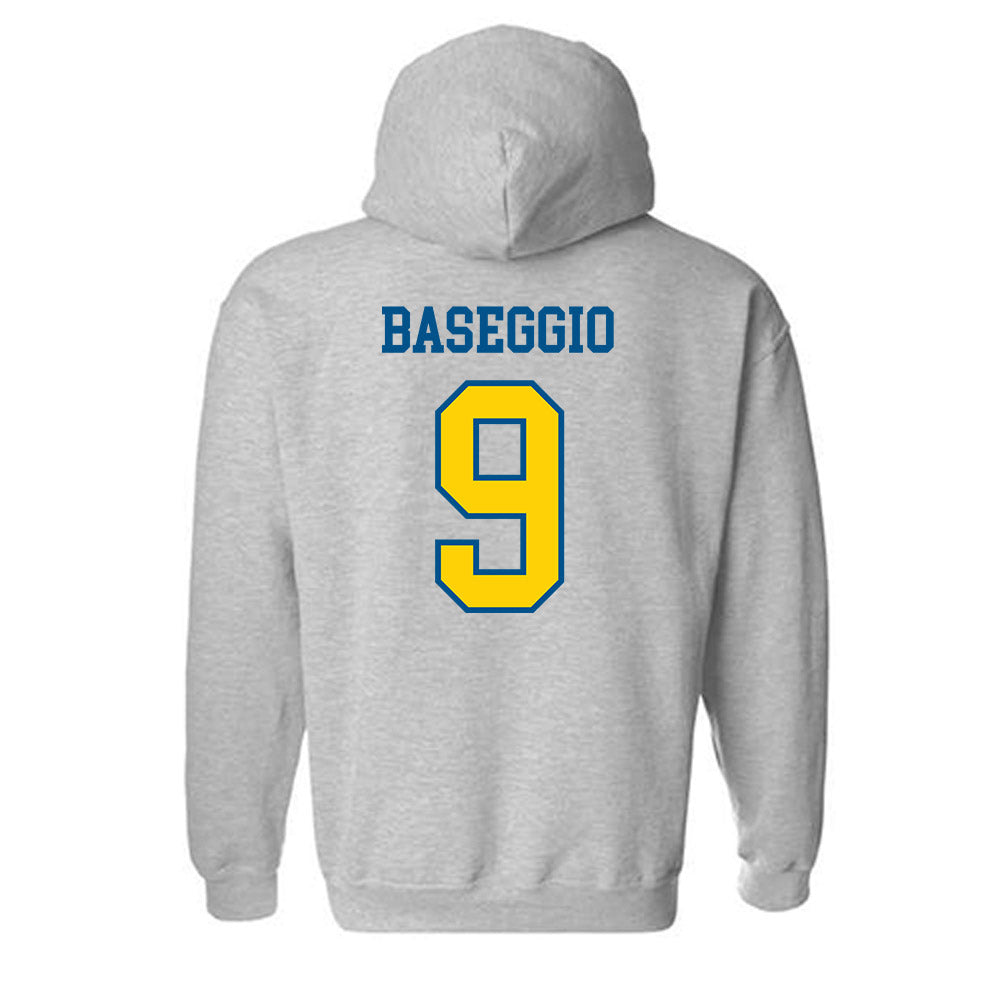 Delaware - NCAA Women's Lacrosse : Kat Baseggio - Sports Shersey Hooded Sweatshirt-1