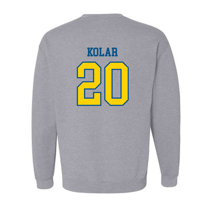 Delaware - NCAA Men's Lacrosse : Jason Kolar - Sports Shersey Crewneck Sweatshirt
