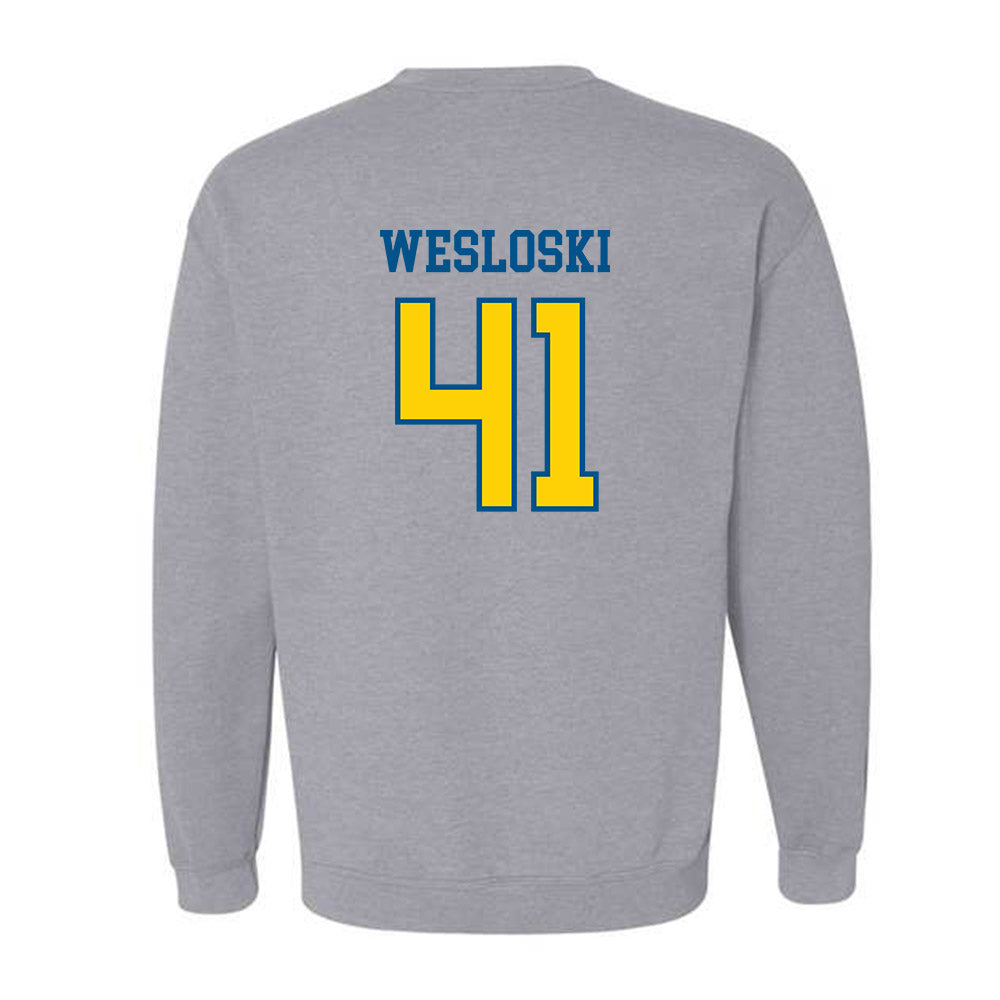 Delaware - NCAA Men's Lacrosse : Brady Wesloski - Sports Shersey Crewneck Sweatshirt-1