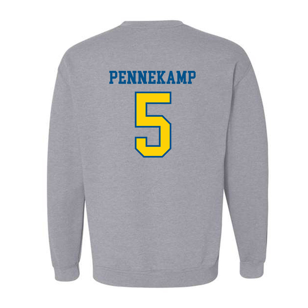 Delaware - NCAA Women's Lacrosse : Katie Pennekamp - Sports Shersey Crewneck Sweatshirt-1