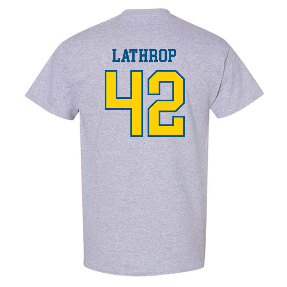 Delaware - NCAA Men's Lacrosse : Keegan Lathrop - Sports Shersey T-Shirt-1