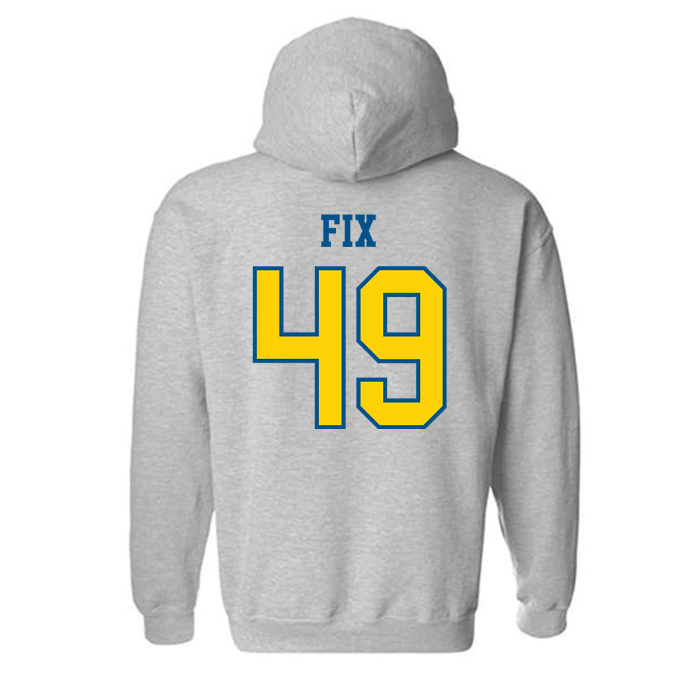 Delaware - NCAA Men's Lacrosse : Franky Fix - Sports Shersey Hooded Sweatshirt-1