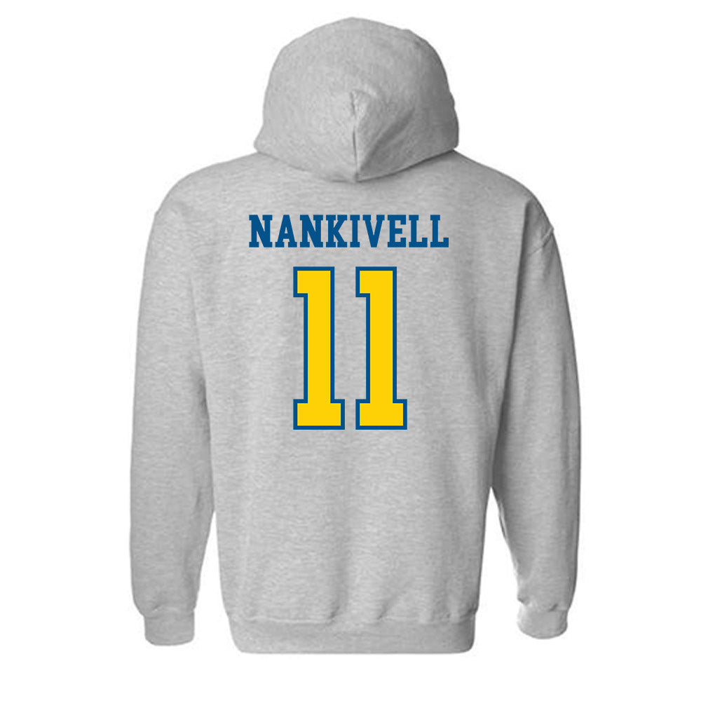Delaware - NCAA Softball : Allie Nankivell - Sports Shersey Hooded Sweatshirt-1