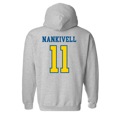 Delaware - NCAA Softball : Allie Nankivell - Sports Shersey Hooded Sweatshirt-1