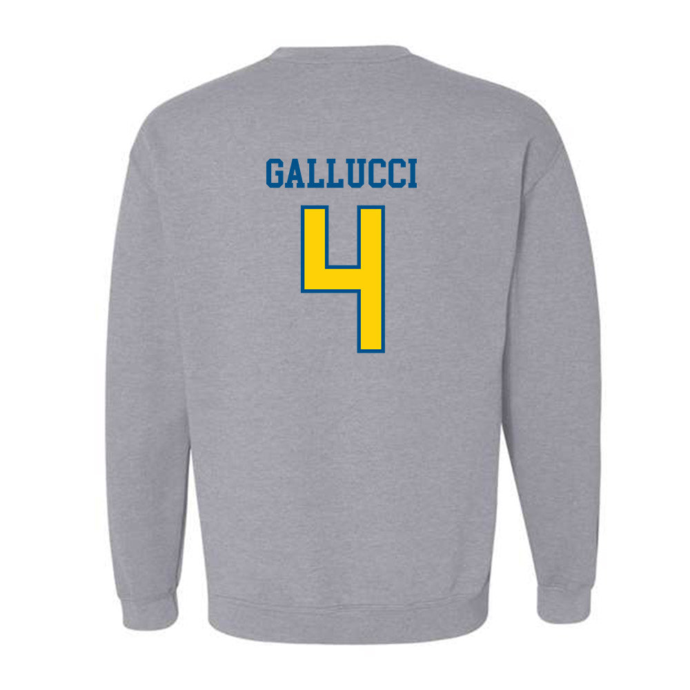 Delaware - NCAA Softball : Sorella Gallucci - Sports Shersey Crewneck Sweatshirt-1