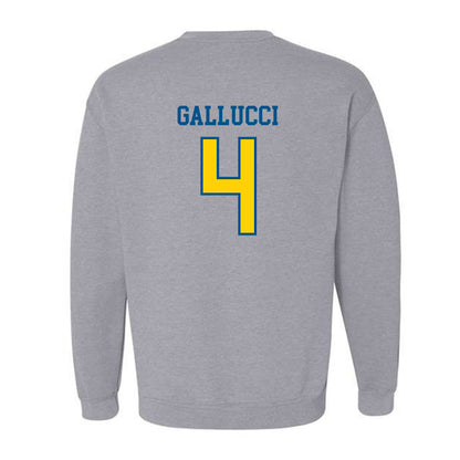 Delaware - NCAA Softball : Sorella Gallucci - Sports Shersey Crewneck Sweatshirt-1