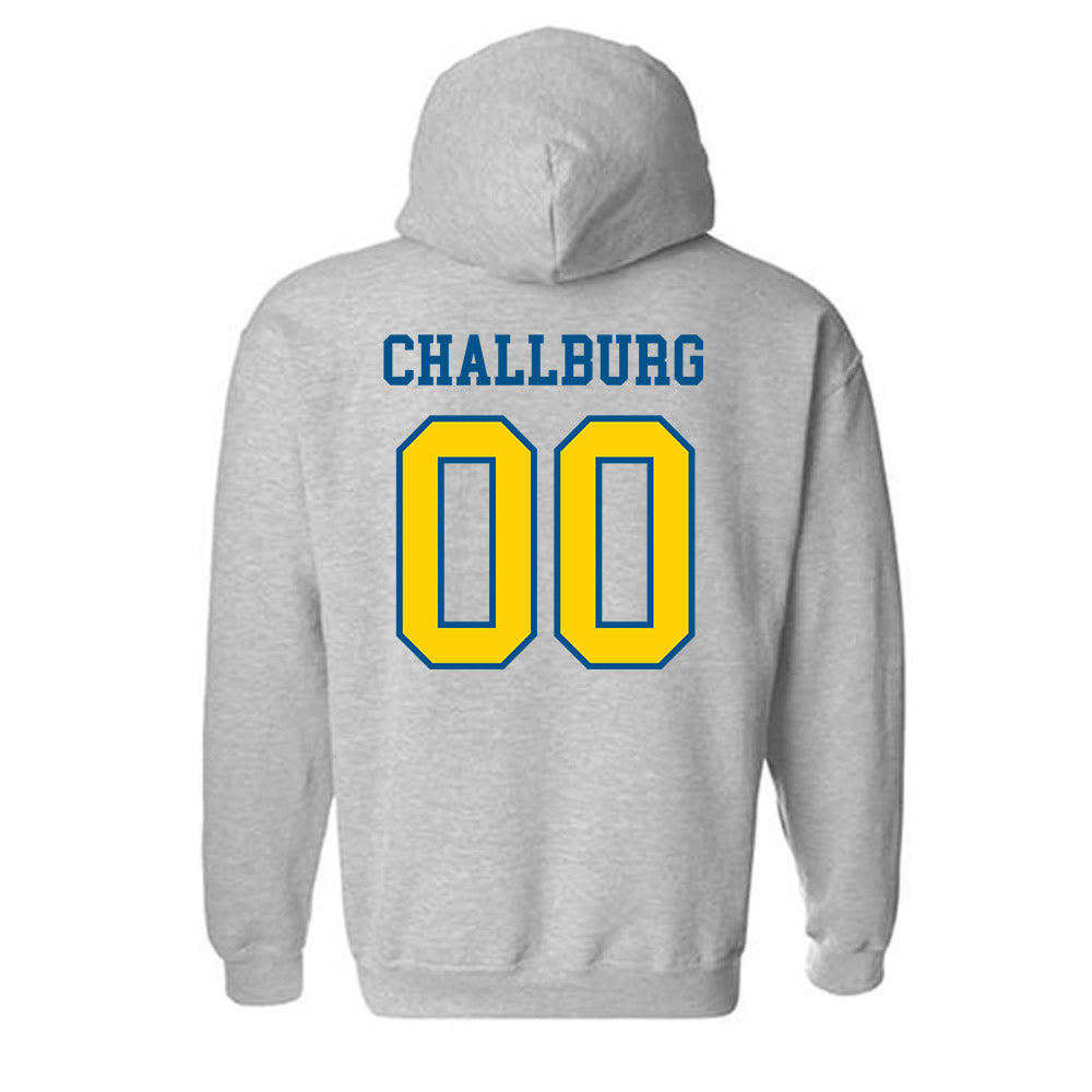 Delaware - NCAA Softball : Karli Challburg - Sports Shersey Hooded Sweatshirt-1