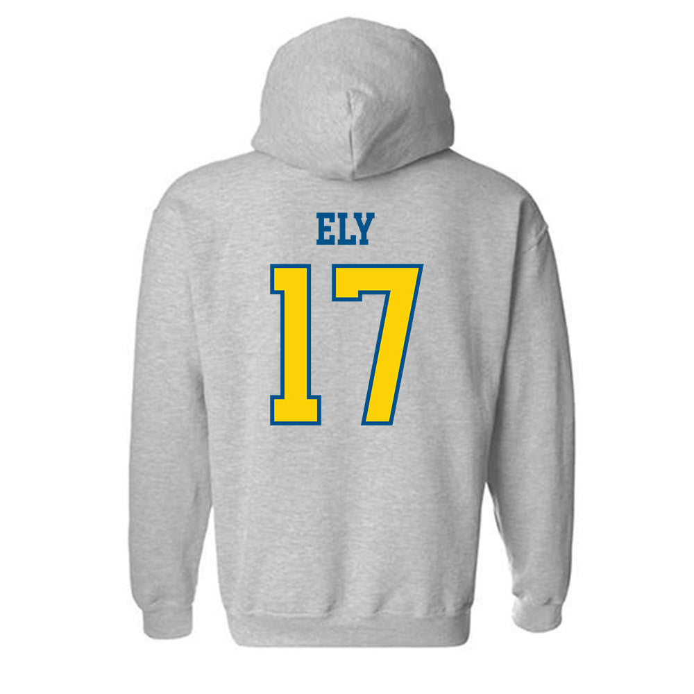 Delaware - NCAA Softball : Grace Ely - Sports Shersey Hooded Sweatshirt-1