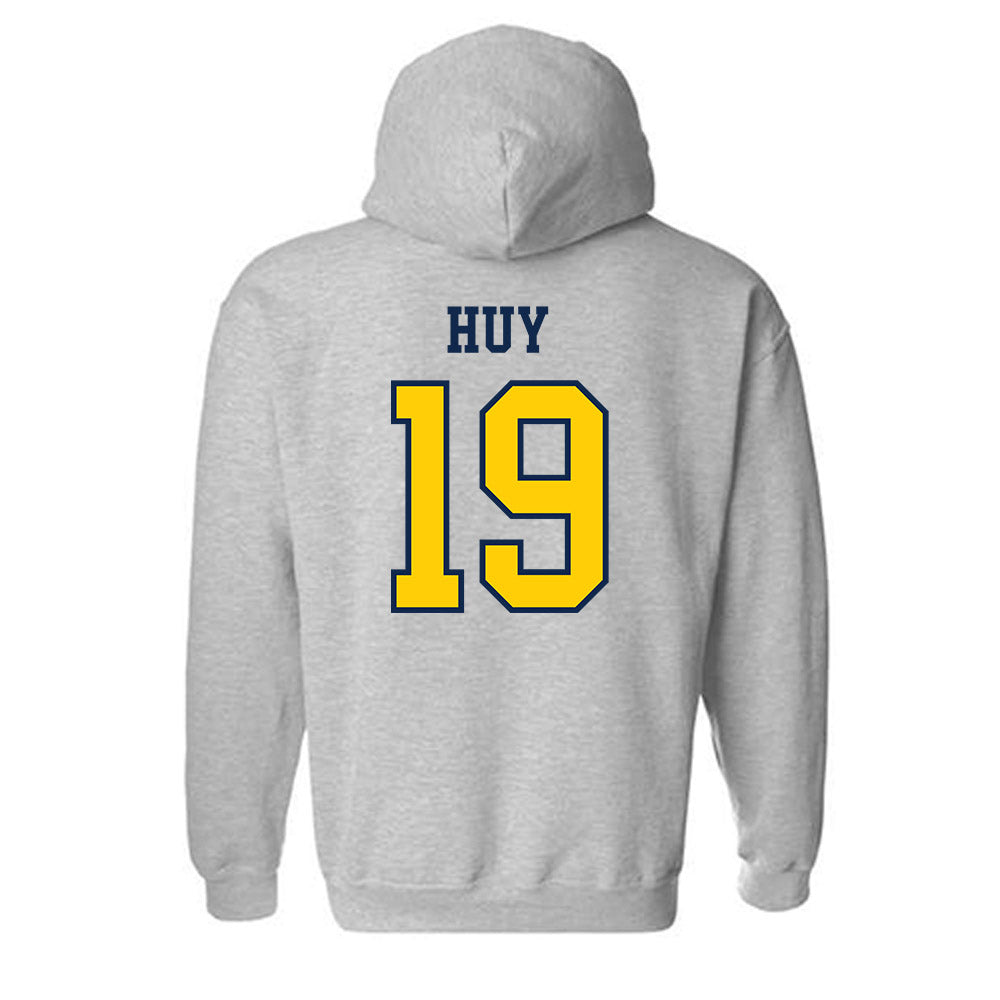 UCSD - NCAA Baseball : Nathan Huy - Sports Shersey Hooded Sweatshirt-1