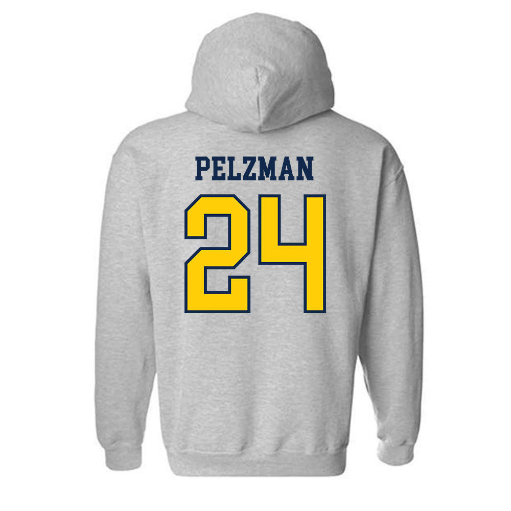 UCSD - NCAA Baseball : Harry Pelzman - Sports Shersey Hooded Sweatshirt-1
