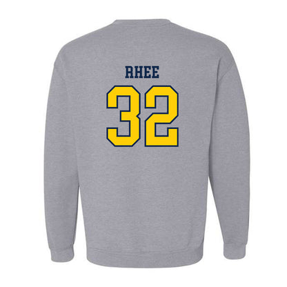 UCSD - NCAA Baseball : Colin Rhee - Sports Shersey Crewneck Sweatshirt-1