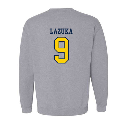UCSD - NCAA Baseball : Noah Lazuka - Sports Shersey Crewneck Sweatshirt-1