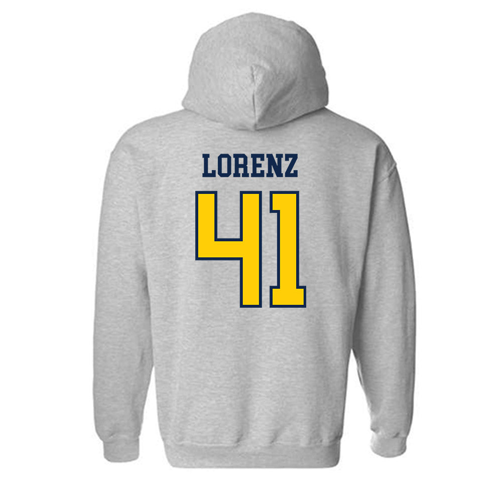 UCSD - NCAA Baseball : Jack Lorenz - Sports Shersey Hooded Sweatshirt-1