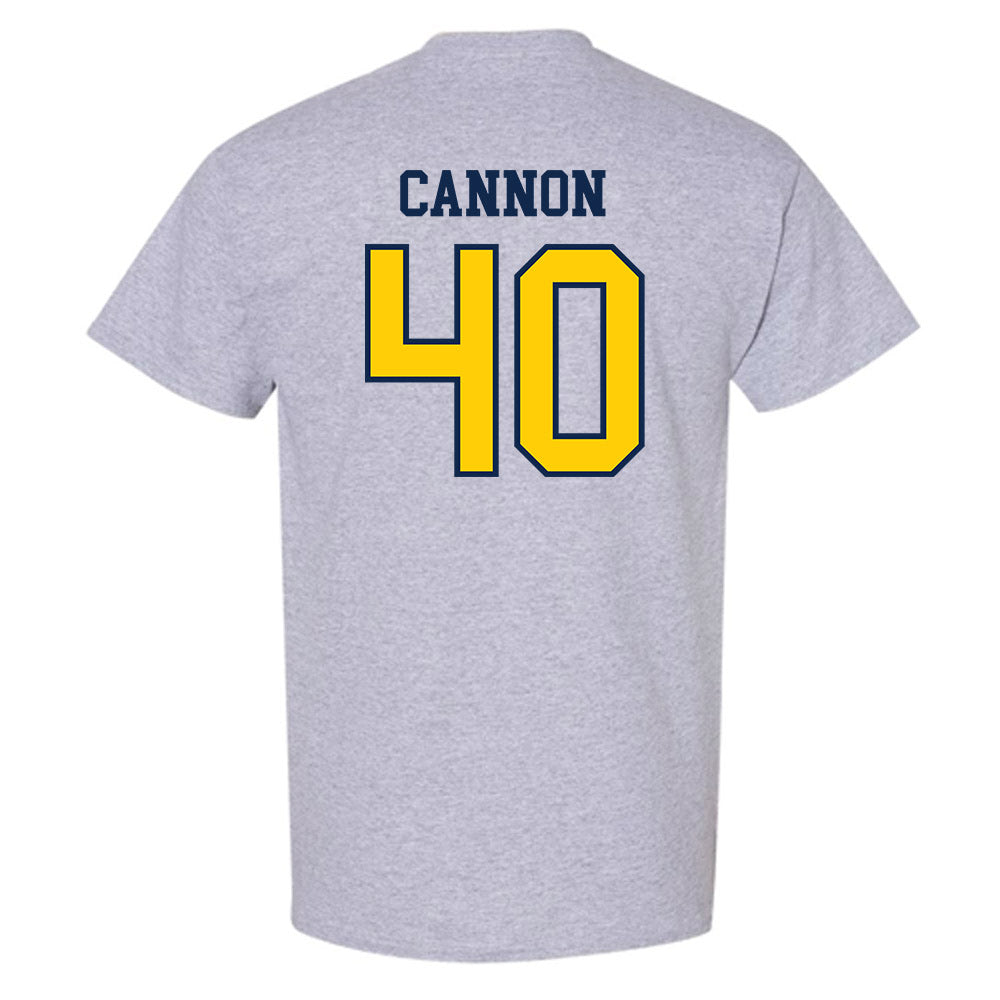 UCSD - NCAA Baseball : Shane Cannon - Sports Shersey T-Shirt-1