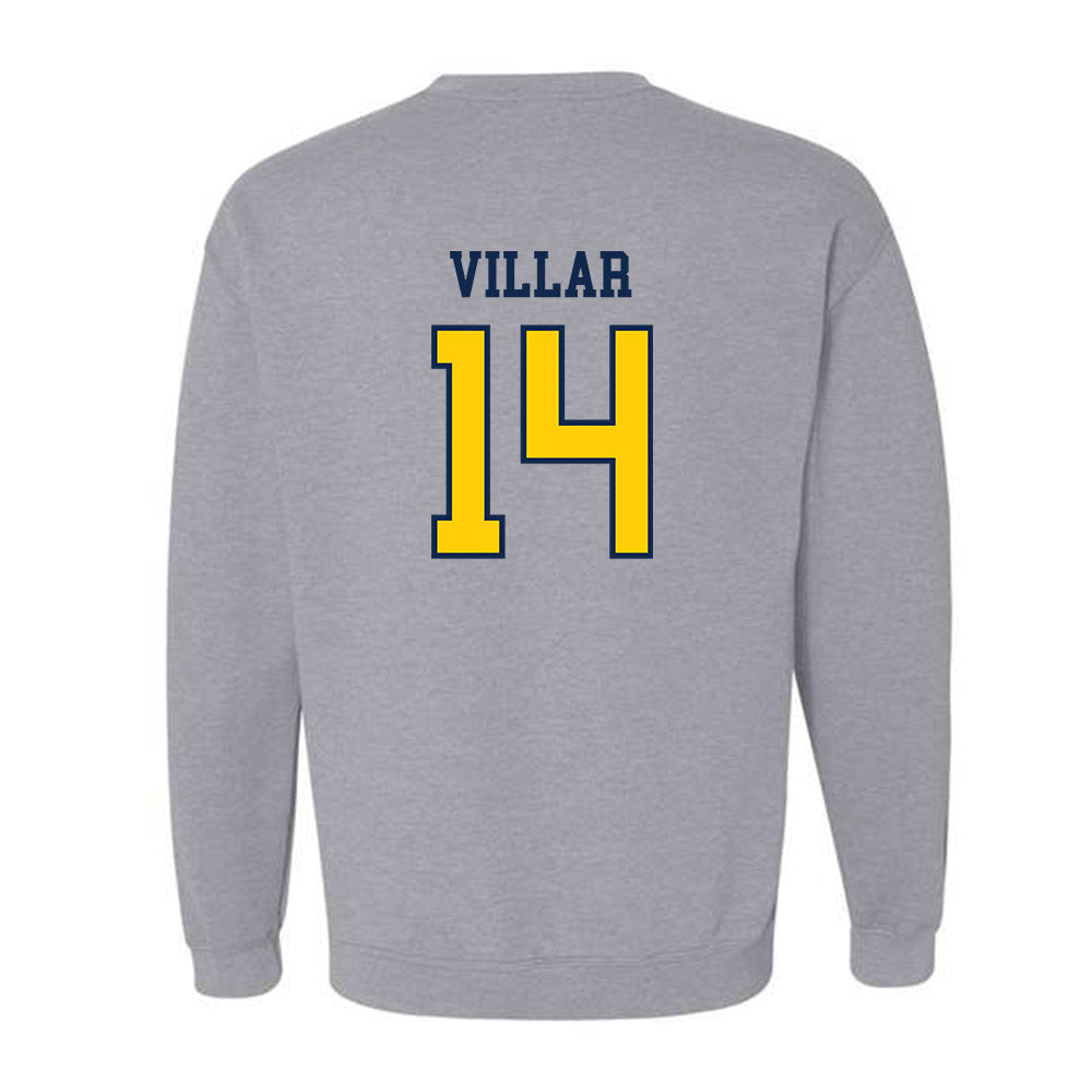 UCSD - NCAA Baseball : Jake Villar - Sports Shersey Crewneck Sweatshirt-1