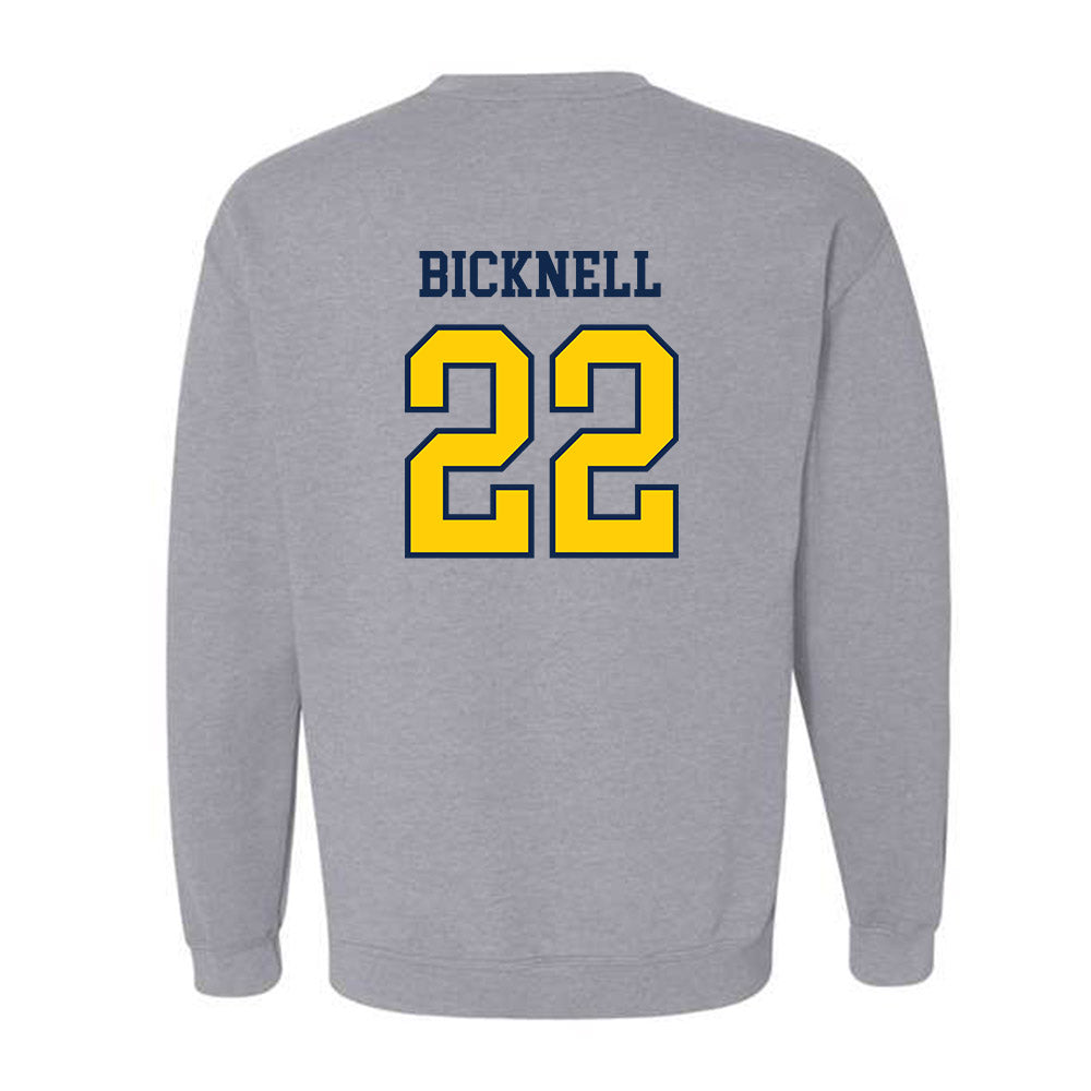 UCSD - NCAA Baseball : Drake Bicknell - Sports Shersey Crewneck Sweatshirt-1