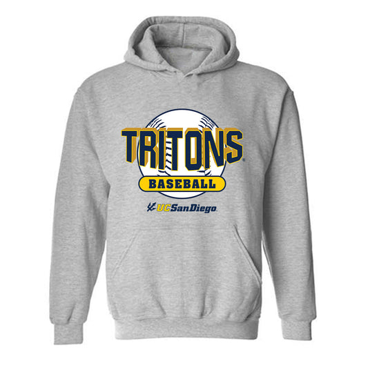 UCSD - NCAA Baseball : Drake Bicknell - Sports Shersey Hooded Sweatshirt-0