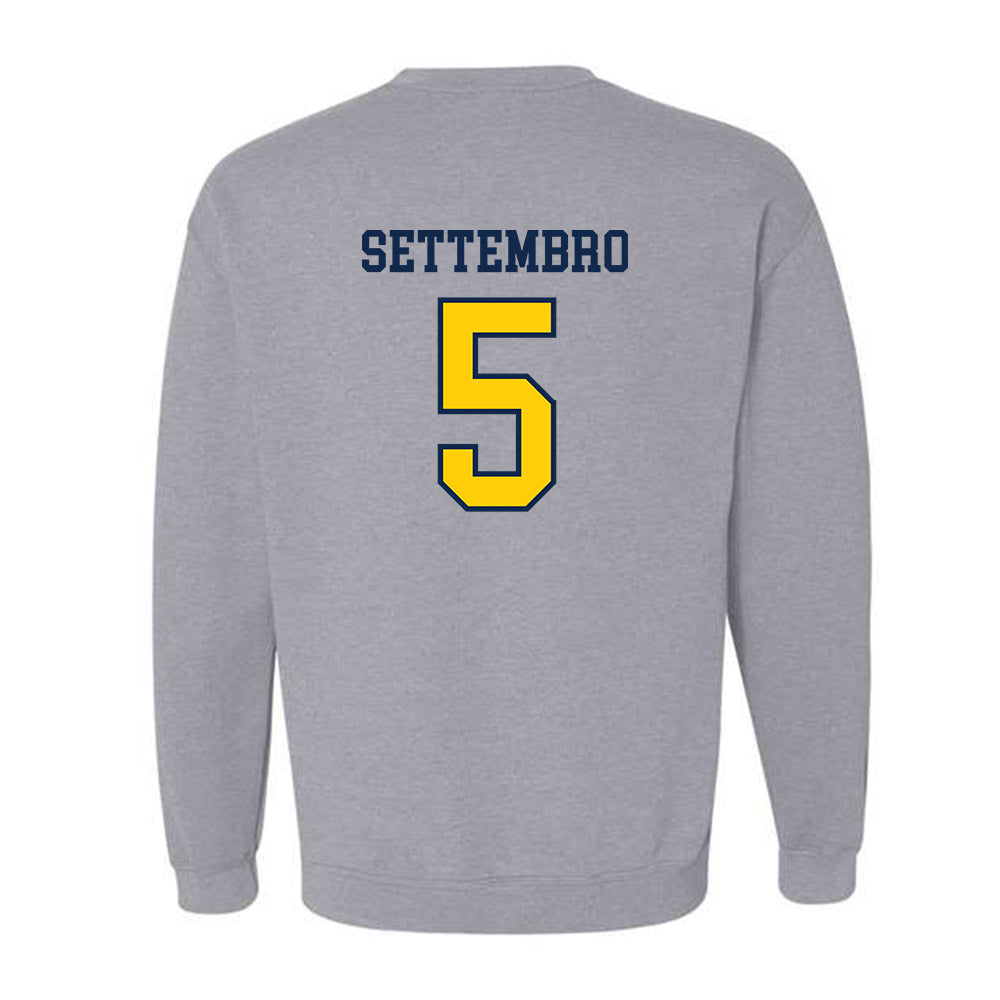 UCSD - NCAA Softball : Bella Settembro - Sports Shersey Crewneck Sweatshirt-1
