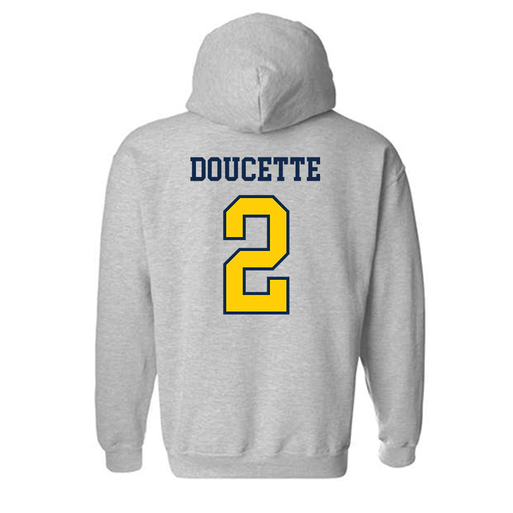 UCSD - NCAA Softball : Alyssa Doucette - Sports Shersey Hooded Sweatshirt-1