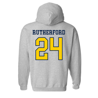 UCSD - NCAA Softball : Zoe Rutherford - Sports Shersey Hooded Sweatshirt-1