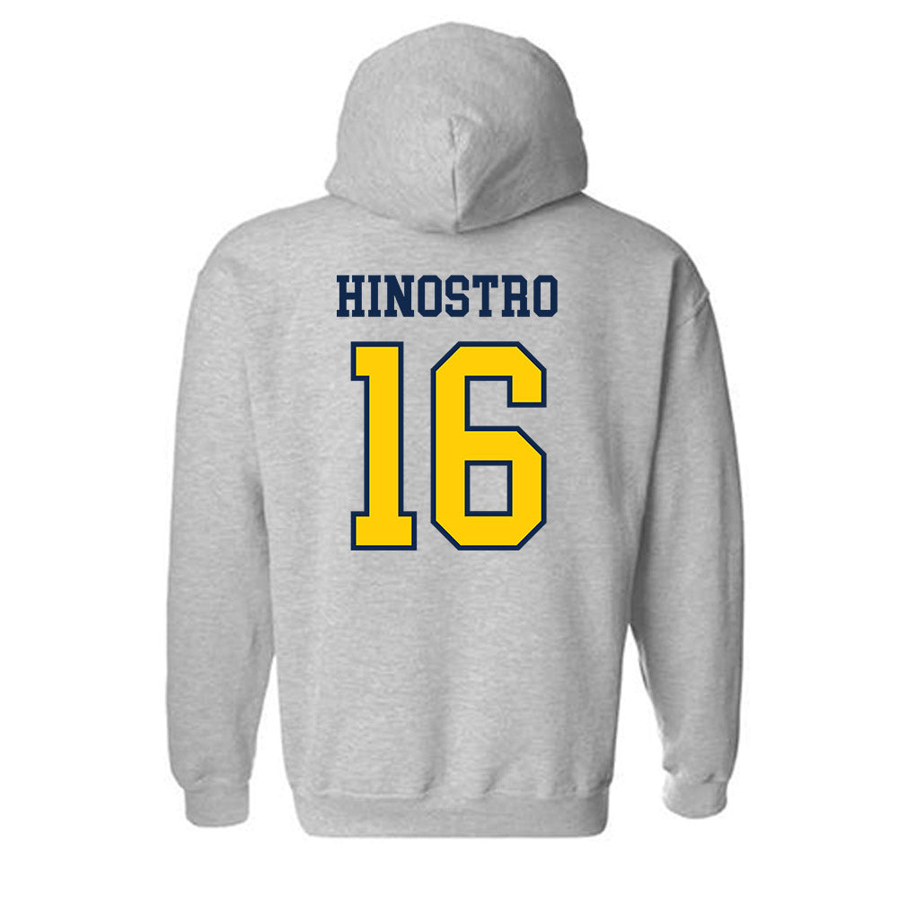 UCSD - NCAA Softball : Victoria Hinostro - Sports Shersey Hooded Sweatshirt-1