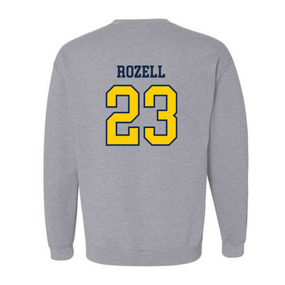UCSD - NCAA Softball : Lauren Rozell - Sports Shersey Crewneck Sweatshirt-1