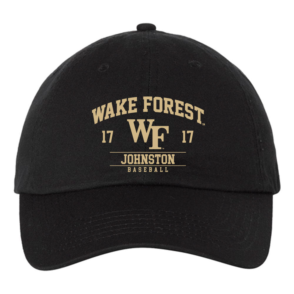 Wake Forest - NCAA Baseball : Zach Johnston - Dad Hat