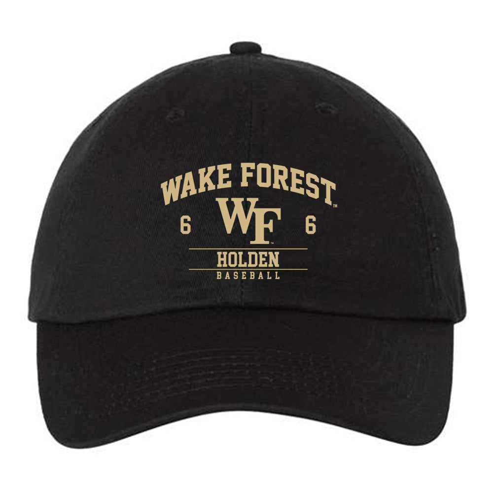 Wake Forest - NCAA Baseball : Will Holden - Dad Hat-0