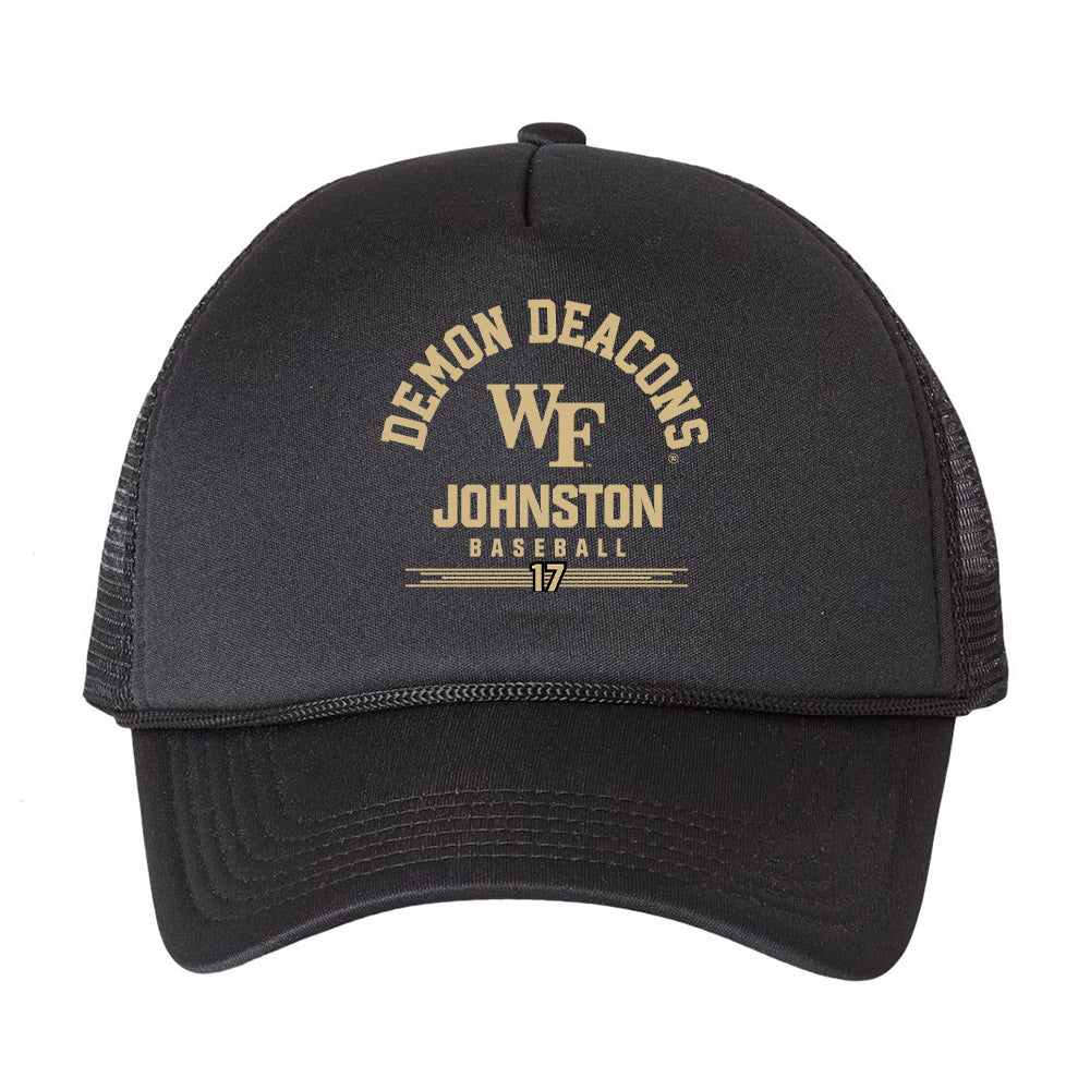 Wake Forest - NCAA Baseball : Zach Johnston -  Trucker Hat