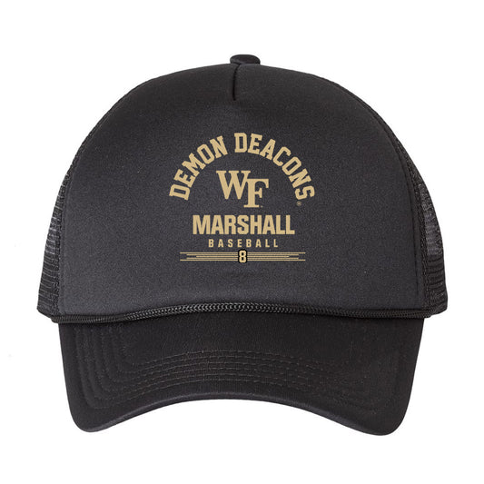 Wake Forest - NCAA Baseball : Brady Marshall - Trucker Hat-0