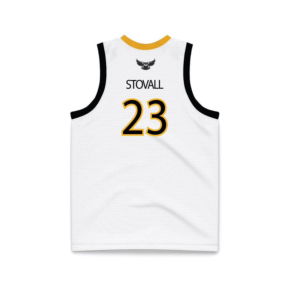 Kennesaw - NCAA Women's Basketball : TaTianna Stovall - White Basketball Jersey-1