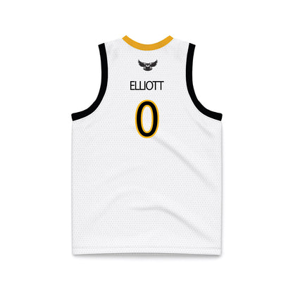 Kennesaw - NCAA Women's Basketball : Madyson Elliott - White Basketball Jersey-1