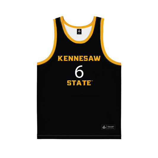 - NCAA Men's Basketball : Frankquon Sherman - Black Basketball Jersey-0