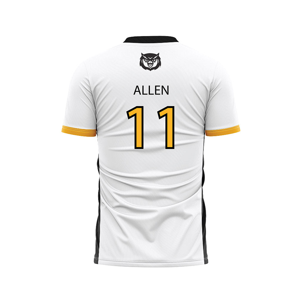 Kennesaw - NCAA Women's Soccer : Stella Allen - White Soccer Jersey-1