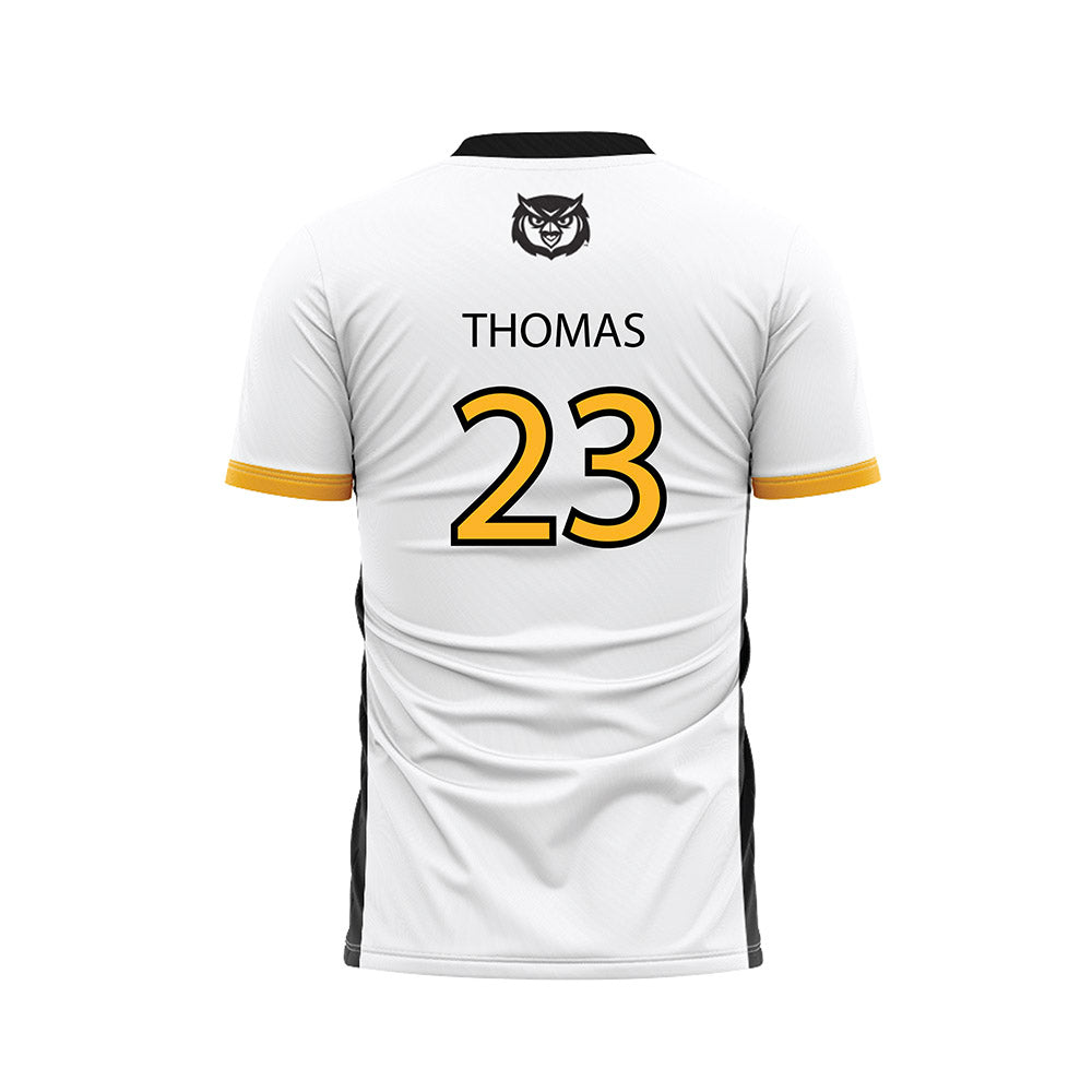 Kennesaw - NCAA Women's Soccer : Symone Thomas - White Soccer Jersey-1