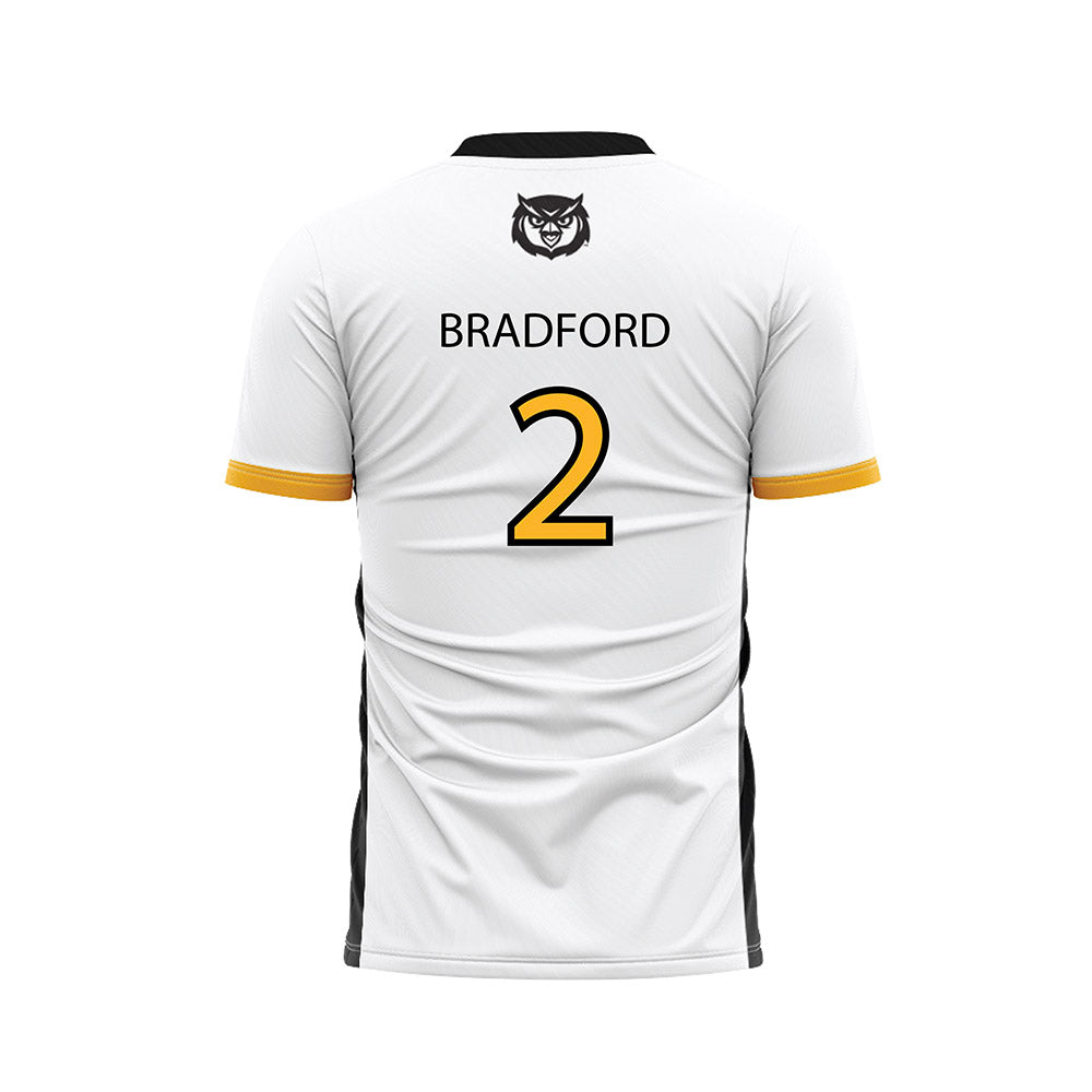 Kennesaw - NCAA Women's Soccer : Ava Bradford - White Soccer Jersey-1