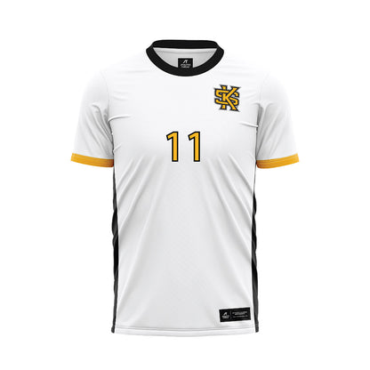 Kennesaw - NCAA Women's Soccer : Stella Allen - White Soccer Jersey-0