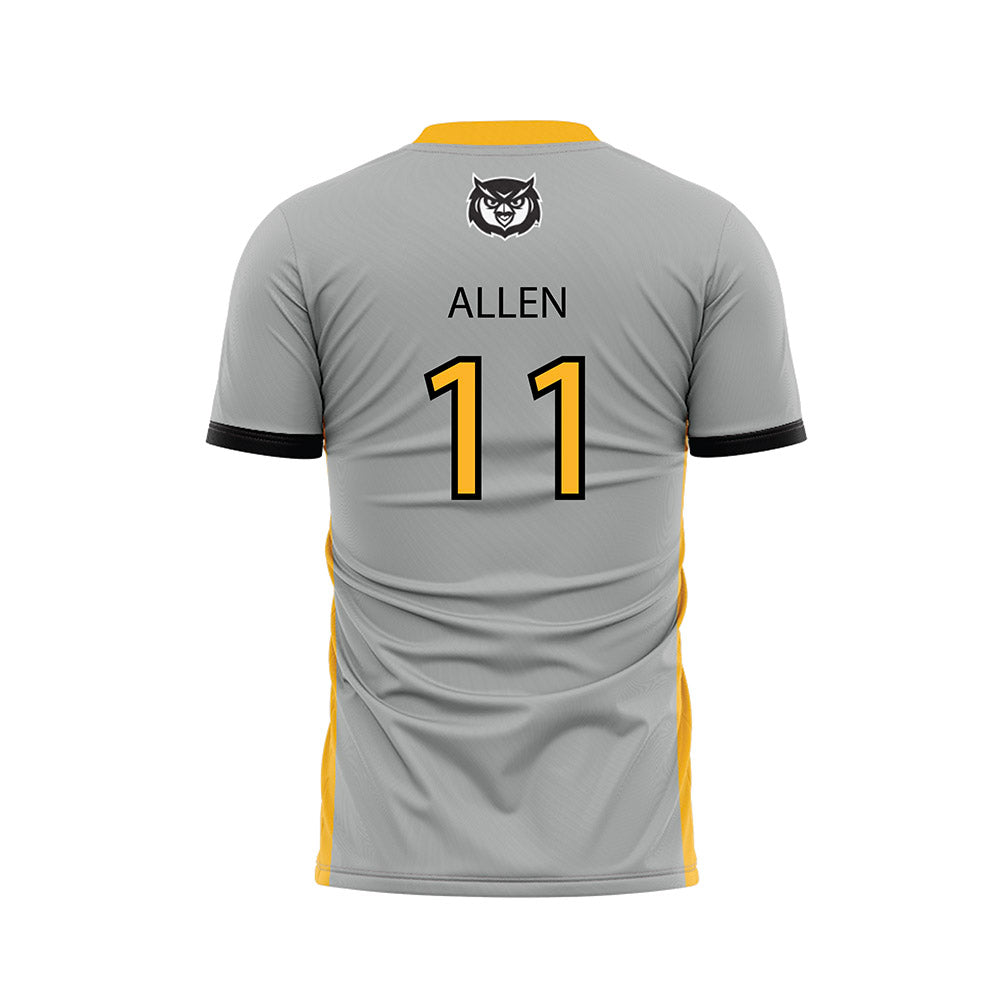 Kennesaw - NCAA Women's Soccer : Stella Allen - Grey Soccer Jersey-1