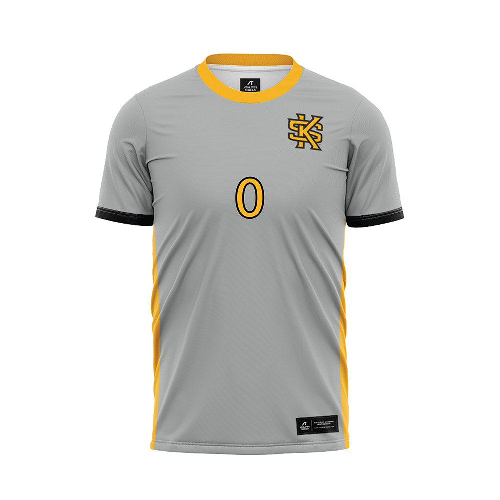 Kennesaw - NCAA Women's Soccer : Sara Hill - Grey Soccer Jersey-0