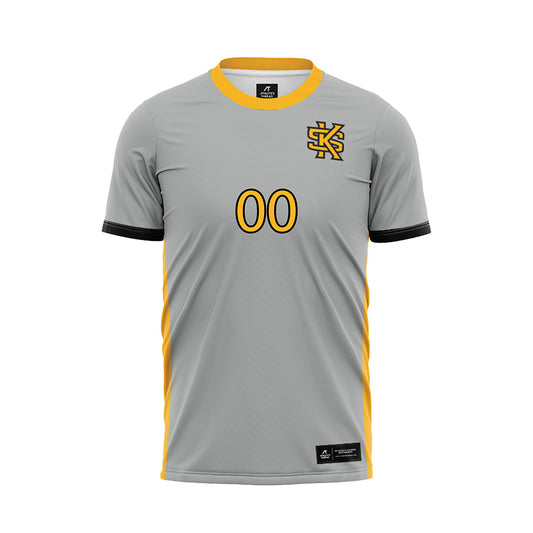 Kennesaw - NCAA Women's Soccer : Jaclyn Bessman - Grey Soccer Jersey-0