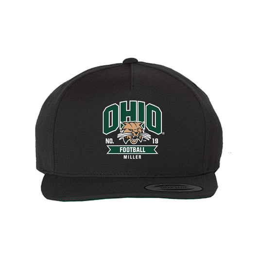 Ohio - NCAA Football : Bobby Miller - Snapback Hat-0