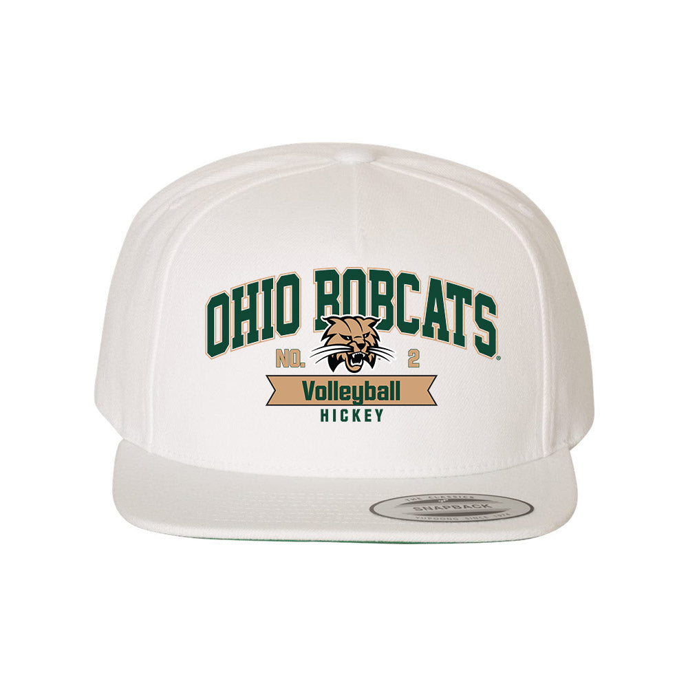 Ohio - NCAA Women's Volleyball : Kendall Hickey - Snapback Hat-0