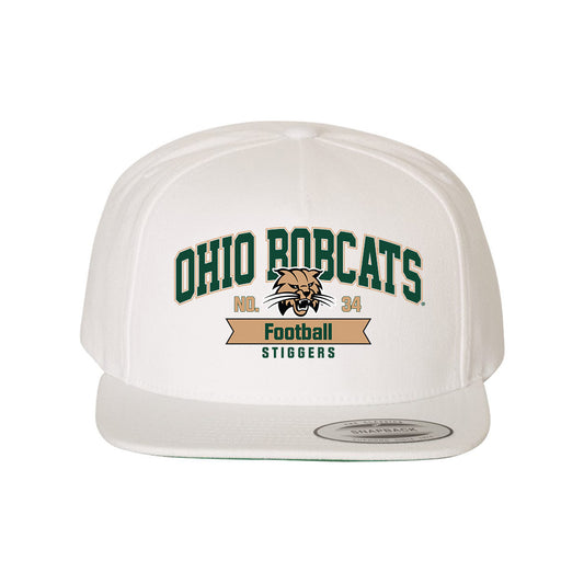 Ohio - NCAA Football : Troy Stiggers - Snapback Hat-0