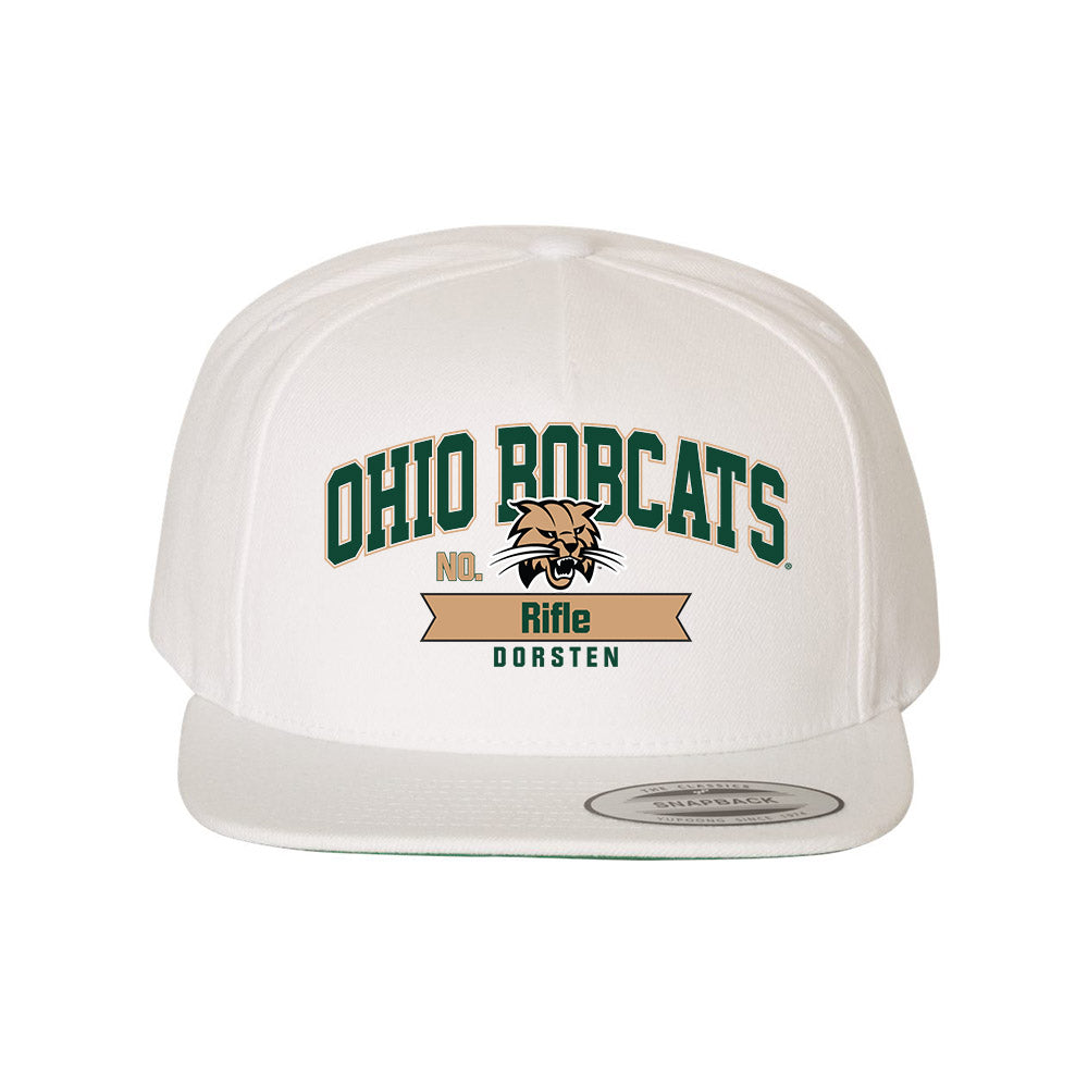 Ohio - NCAA Rifle : Johnathan Dorsten - Snapback Hat-0