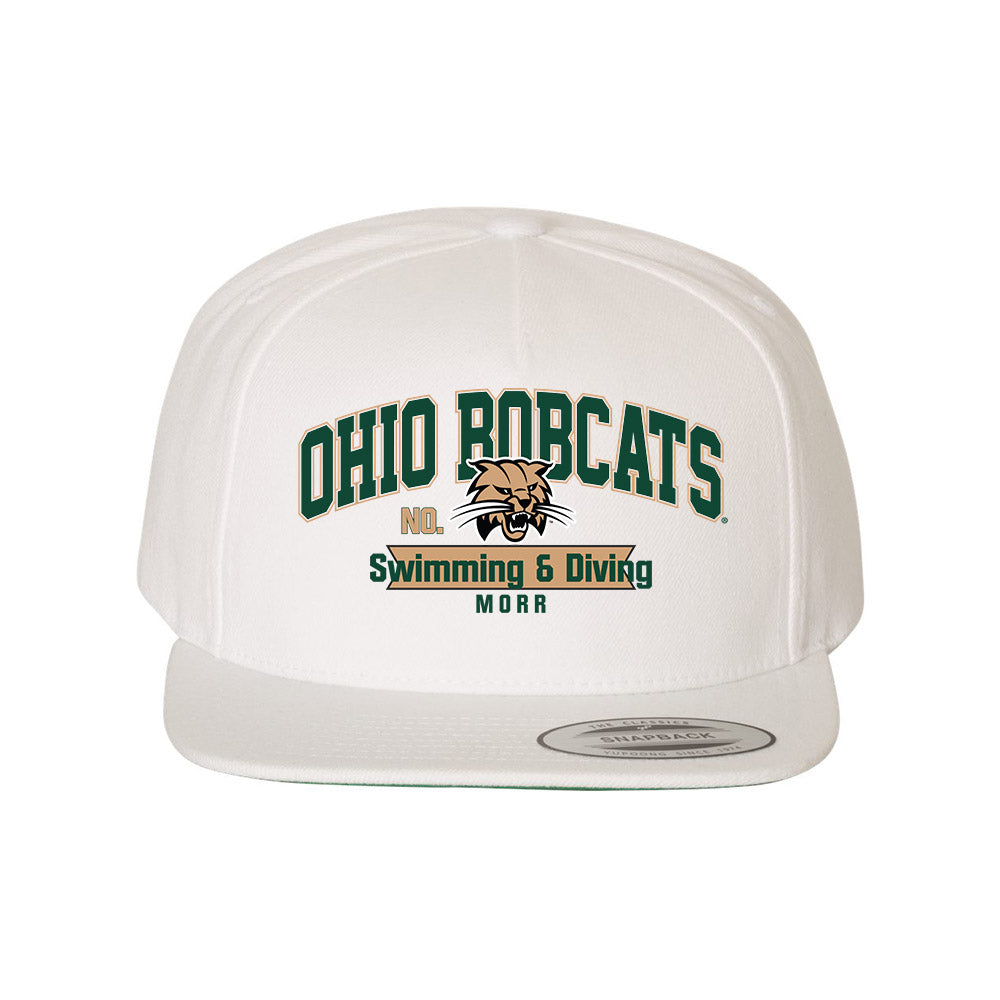 Ohio - NCAA Women's Swimming & Diving : Ashlyn Morr - Snapback Hat-0