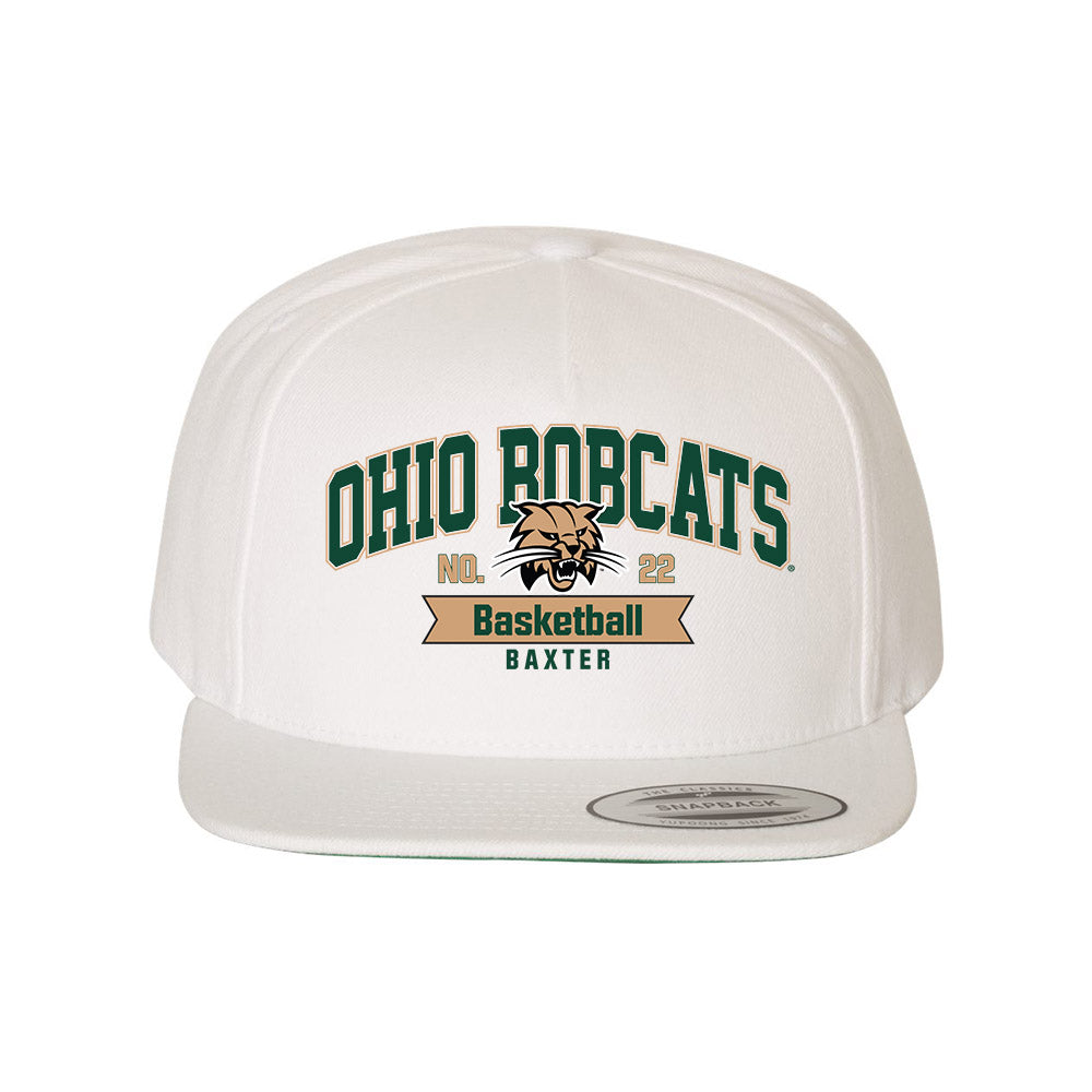 Ohio - NCAA Women's Basketball : Asiah Baxter - Snapback Hat-0