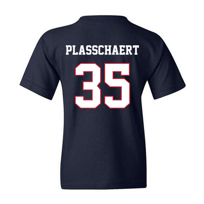 Fresno State - NCAA Baseball : Zach Plasschaert - Sports Shersey Youth T-Shirt-1