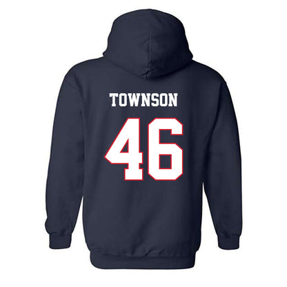 Fresno State - NCAA Baseball : Drew Townson - Sports Shersey Hooded Sweatshirt-1